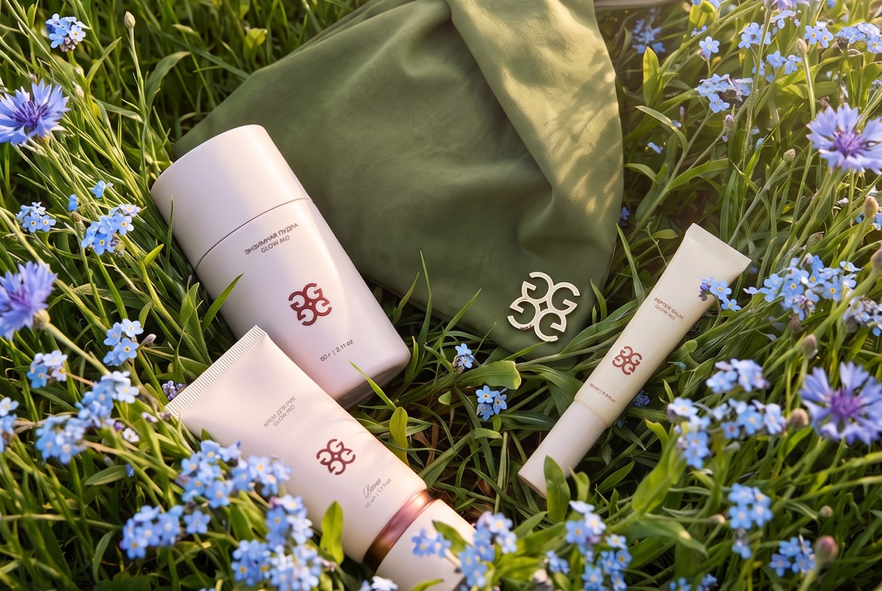 Бьюти-бранч GLOW ME: сервировка и продукты